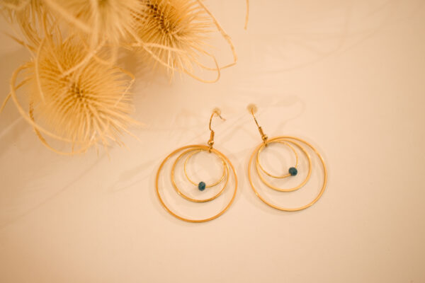 Boucles d'oreilles Fadette