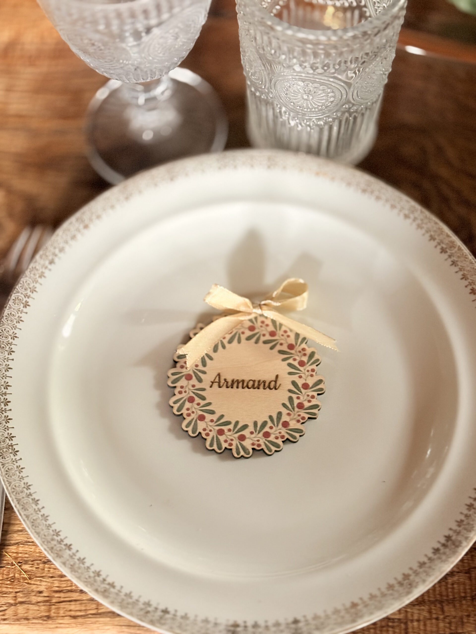 Marque-place/décoration de sapin – Image 4