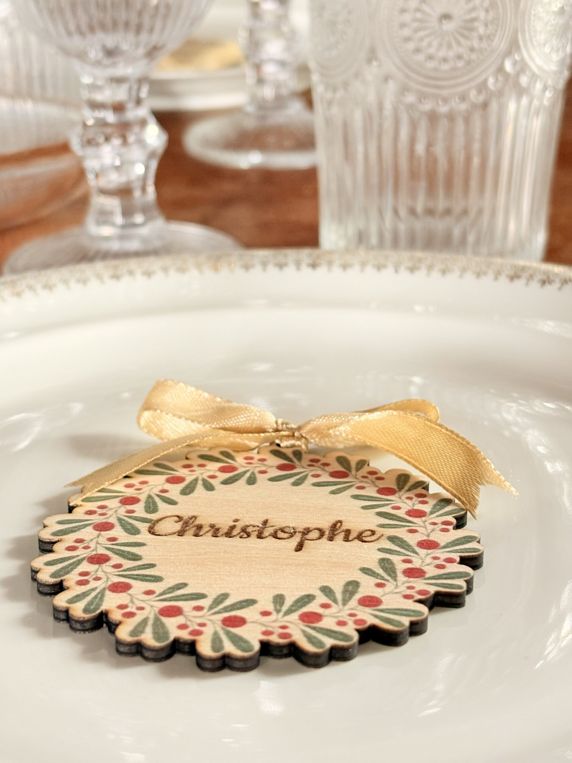 Marque-place/décoration de sapin – Image 5