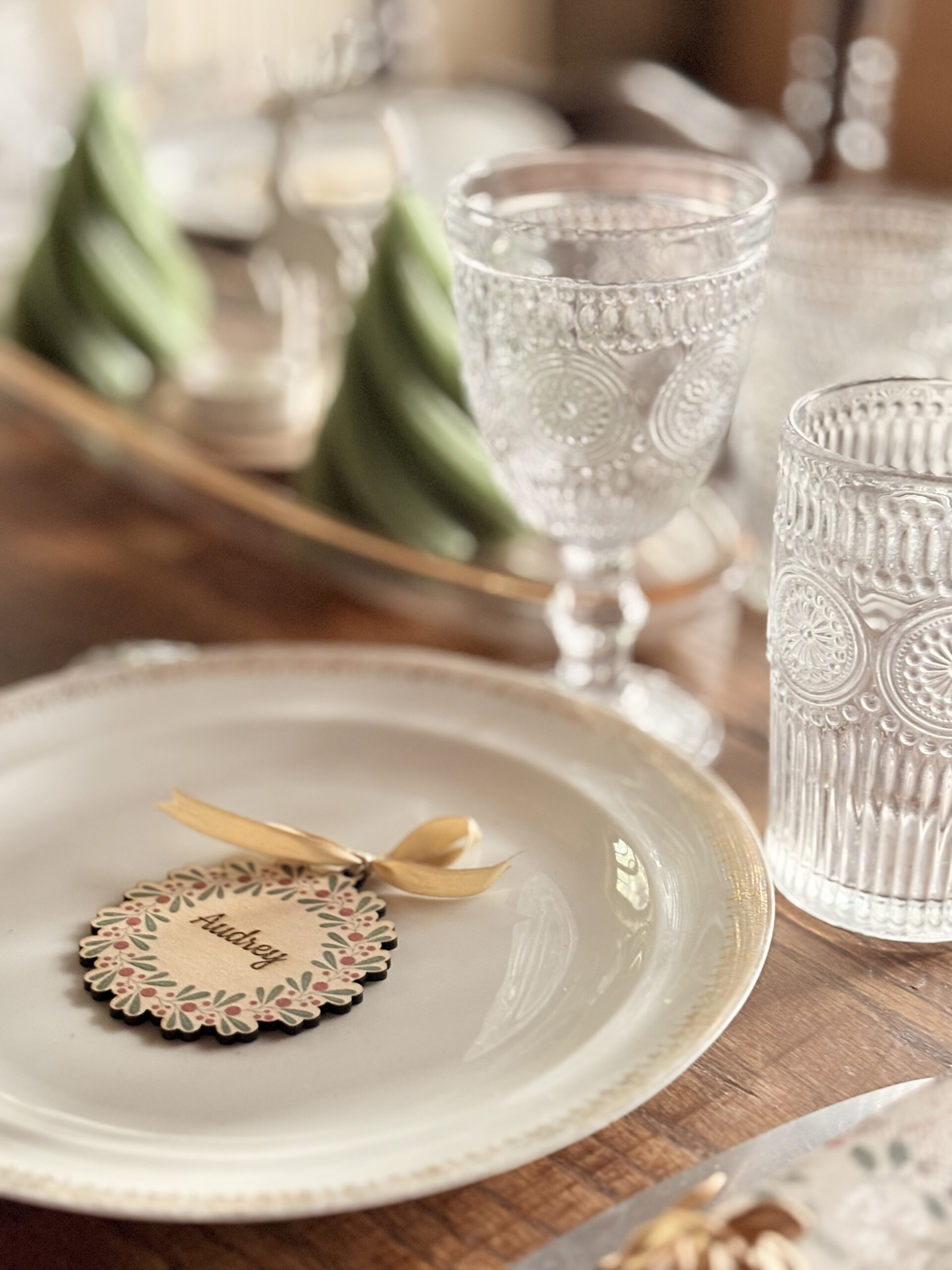 Marque-place/décoration de sapin – Image 2