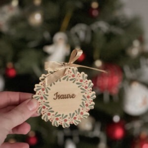 Marque-place/décoration de sapin